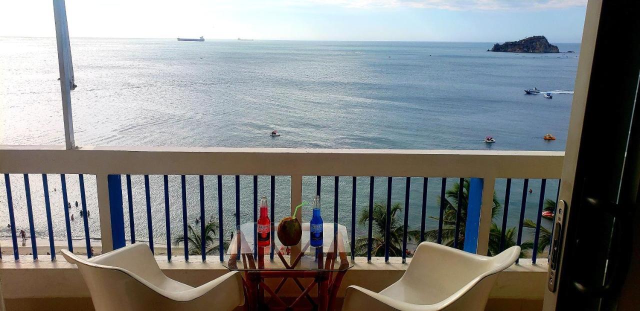 Aptartamentos Tematicos Con Balcon Panoramico Frente A La Playa Apartment Santa Marta  Exterior photo